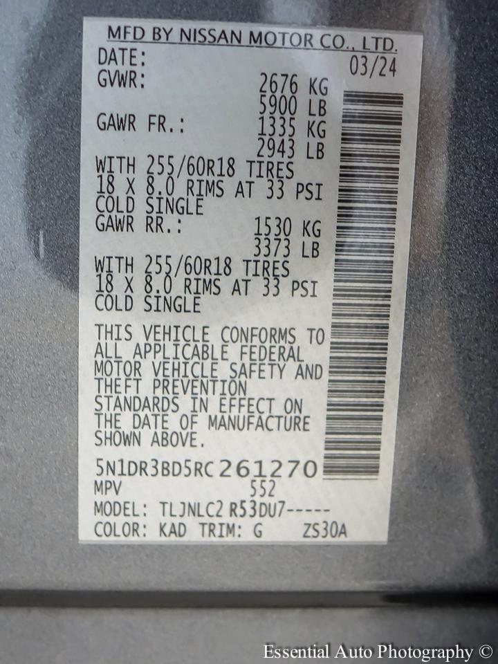 Nissan Pathfinder SV 4WD 2024