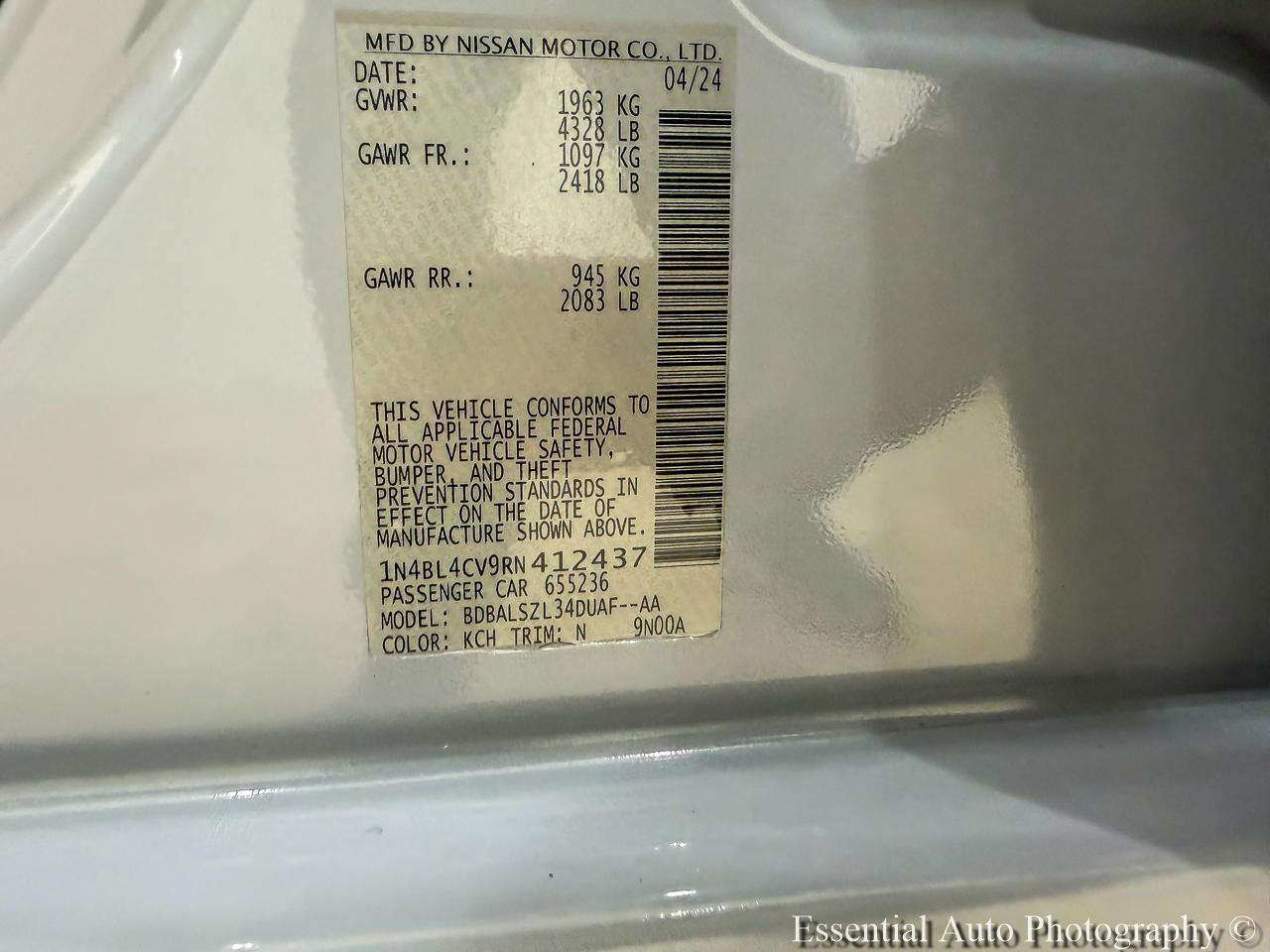 Nissan Altima 2.5 SR 2024