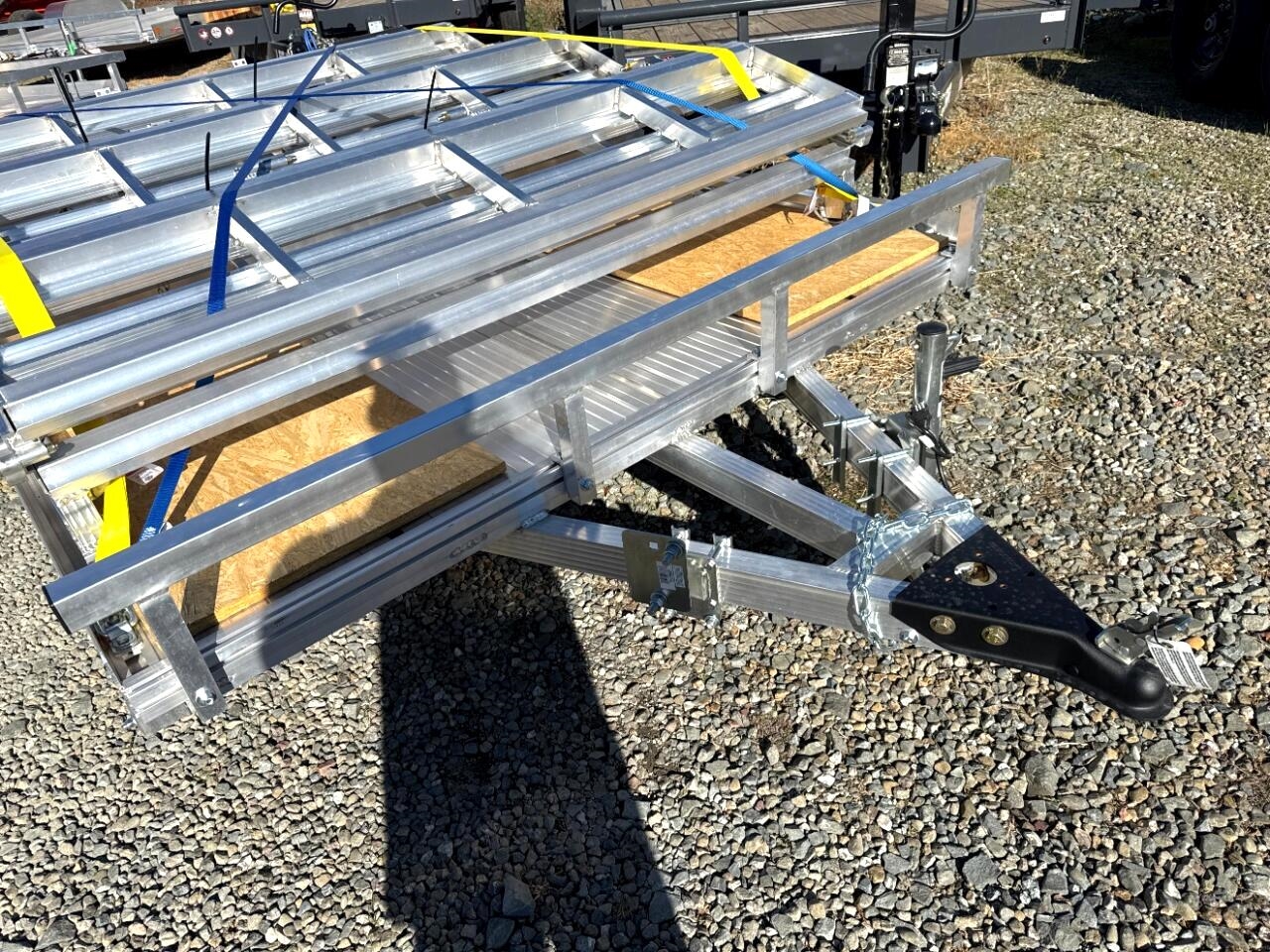 Alcom 6.5x14 All Aluminum Single Axle Utility   2025 Alcom 6.5x14 All Aluminum Single Axle Utility   2025