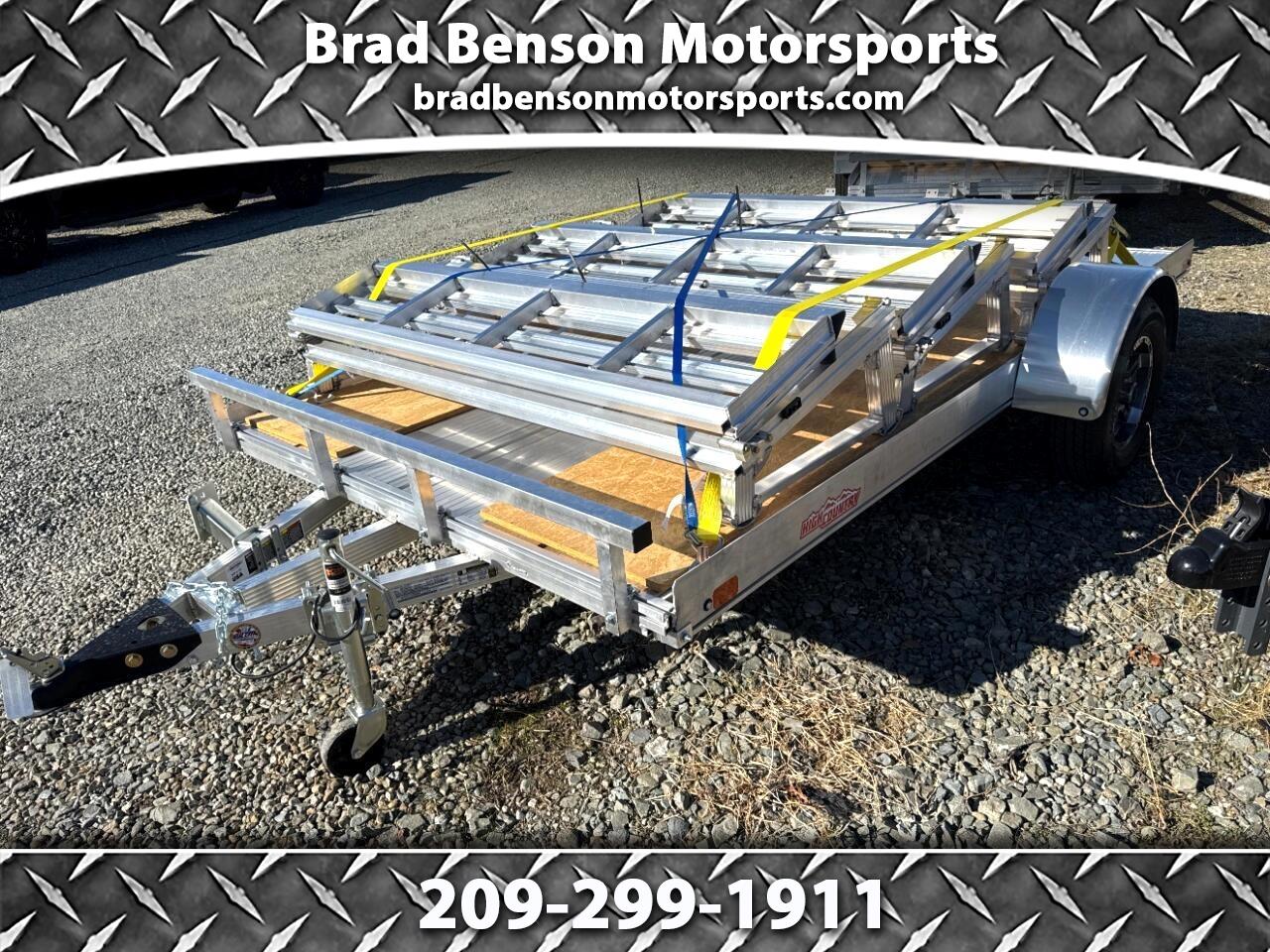 2025 Alcom 6.5x14 All Aluminum Single Axle Utility  81x12 ALUMINUM ALCOM TILT