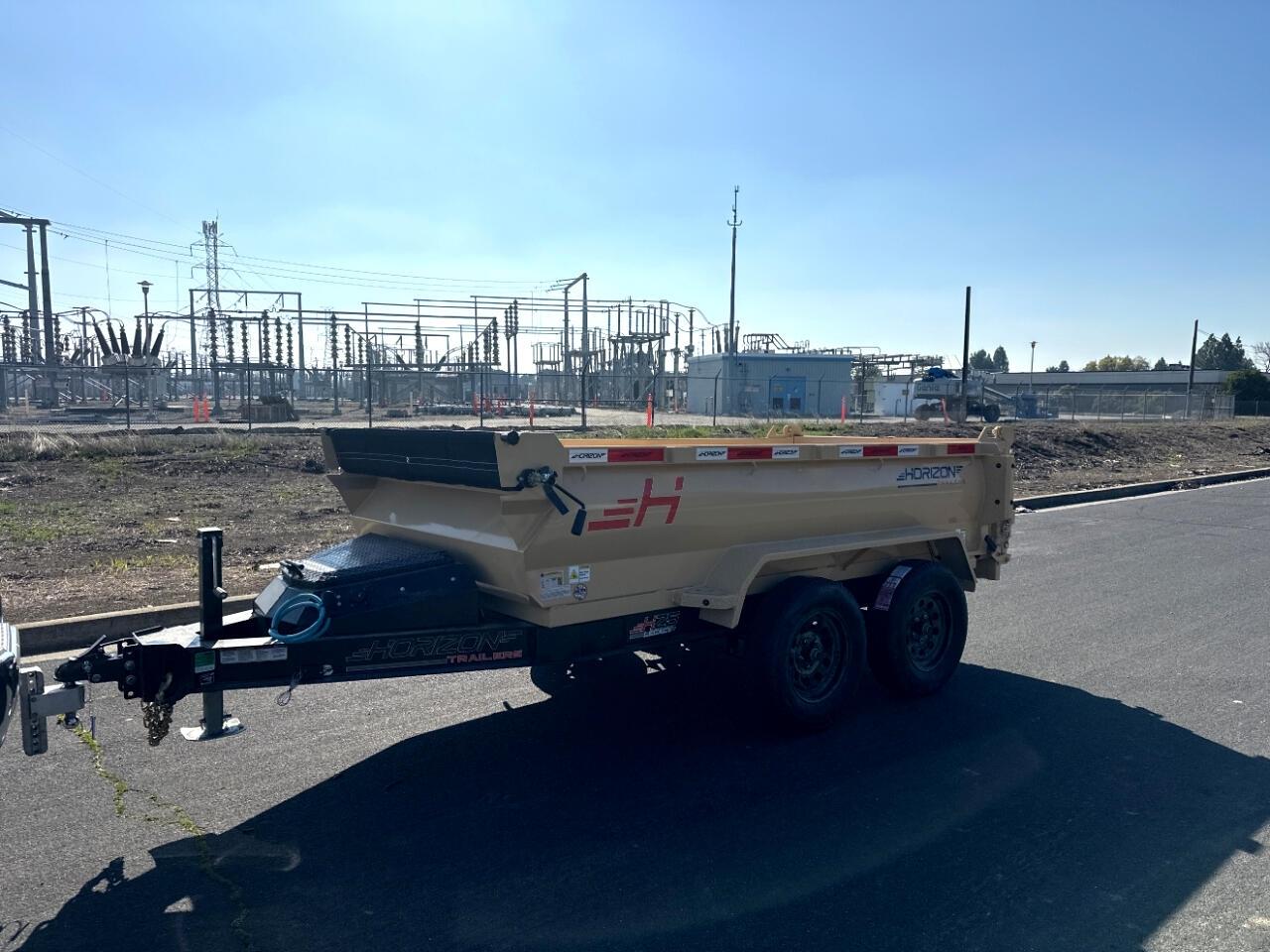 2025 Horizon Trailers 22 NEW HORIZON 10 FOOT DUMP TRAILER