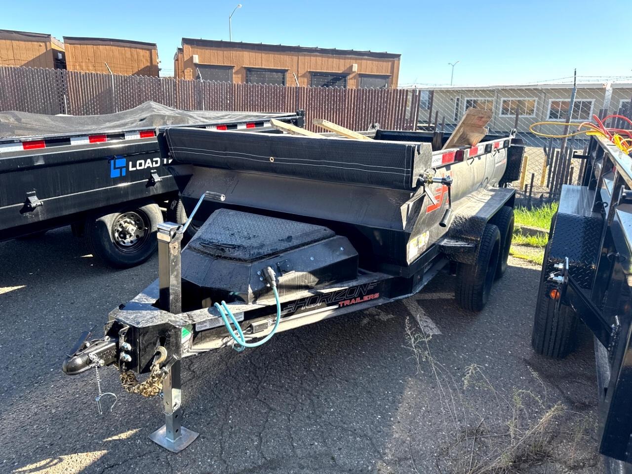 2025 Horizon Trailers 22 10 FOOT RAMPS TARP