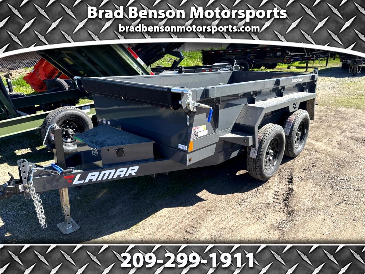 2025 Lamar 10 Foot Dump NEW LAMAR 60X10 RAMPS TARP