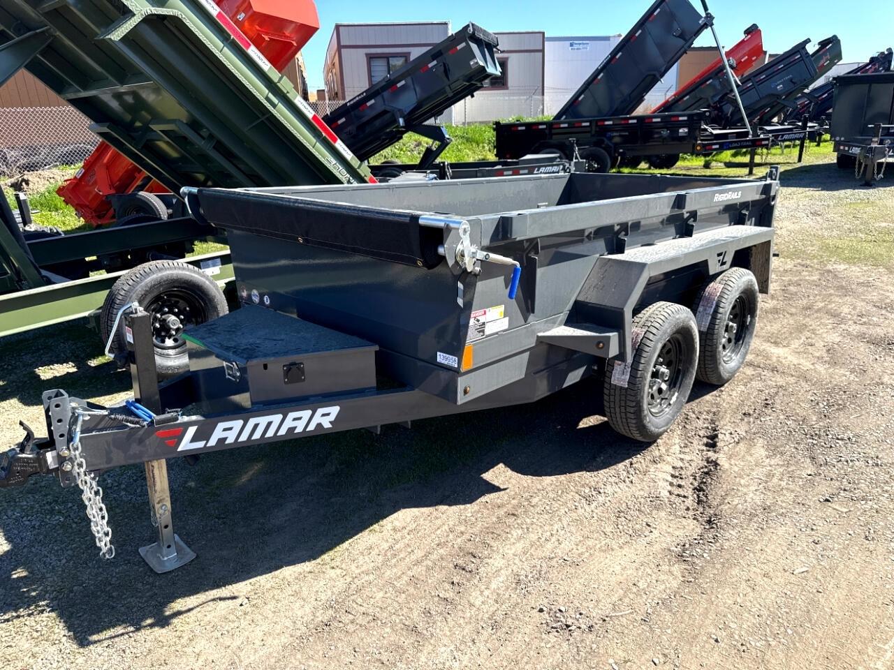 2025 Lamar 10 Foot Dump NEW LAMAR 60X10 RAMPS TARP