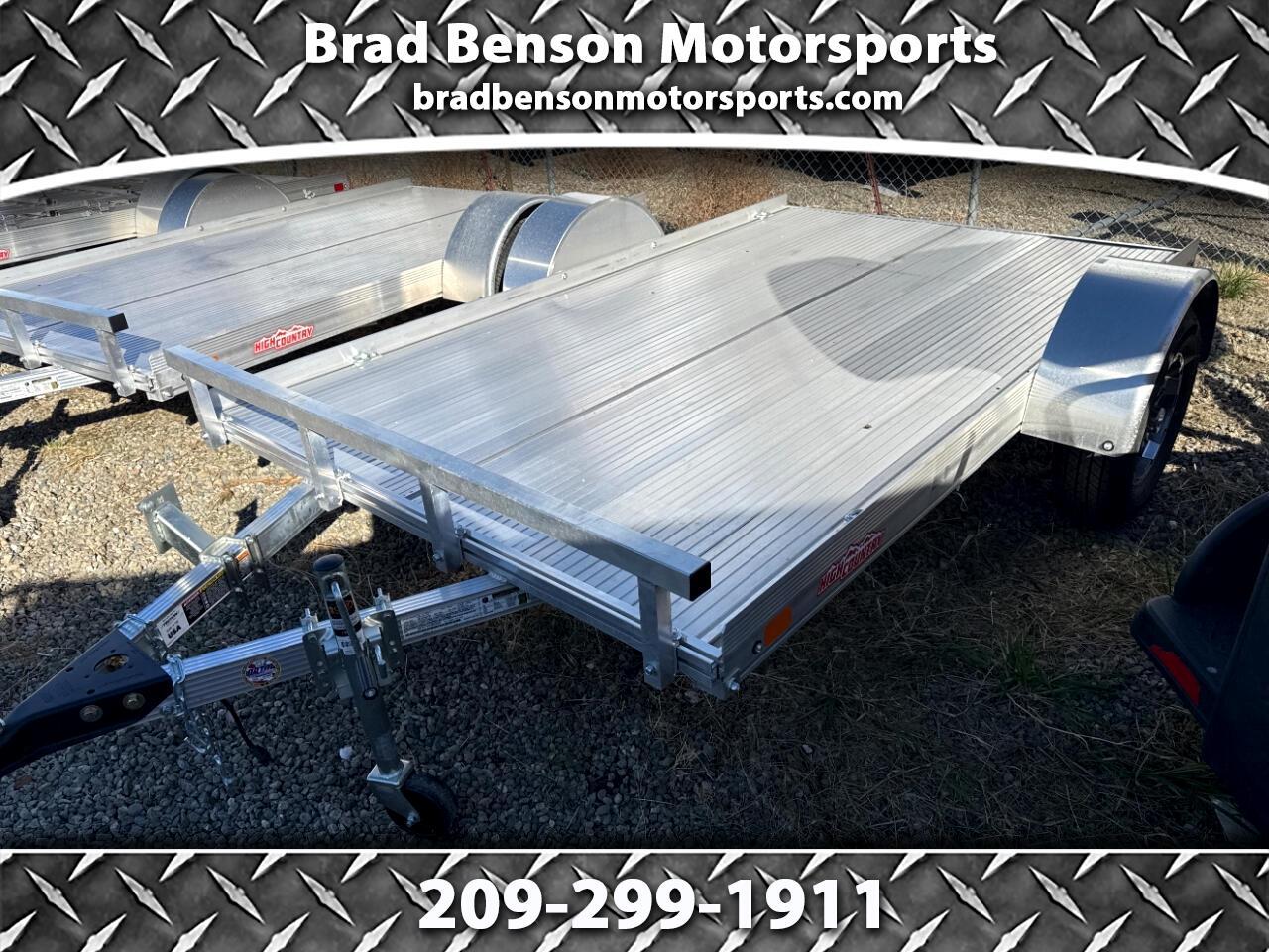 2025 Alcom 6.5x14 All Aluminum Single Axle Utility  ALCOM ALUMINUM UTILTY TRAILER