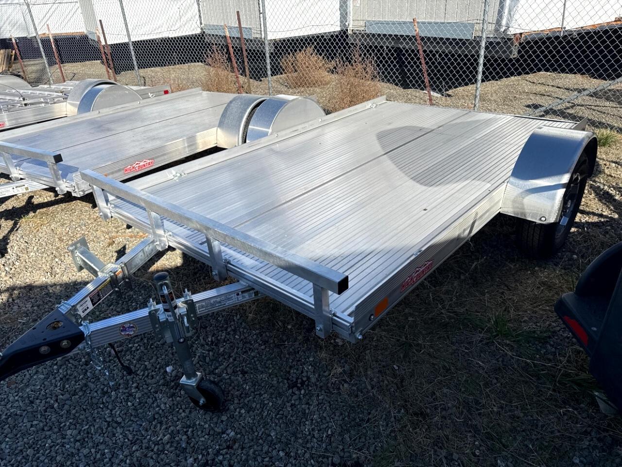 2025 Alcom 6.5x14 All Aluminum Single Axle Utility  ALCOM ALUMINUM UTILTY TRAILER