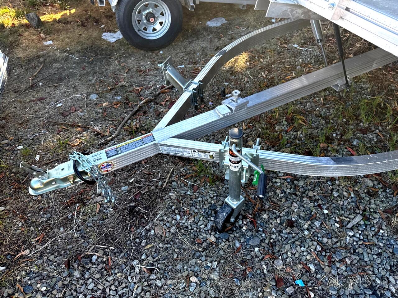 Alcom 6.5x14 All Aluminum Single Axle Utility   2025 Alcom 6.5x14 All Aluminum Single Axle Utility   2025