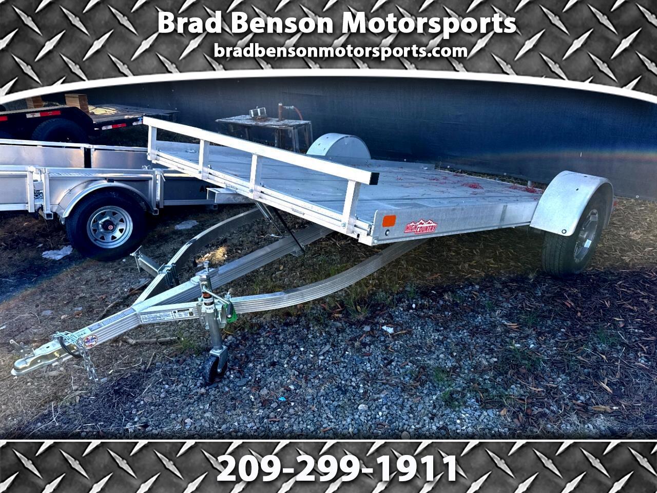 2025 Alcom 6.5x14 All Aluminum Single Axle Utility  ALCOM TILT ALUMINUM UTILITY TRAILER