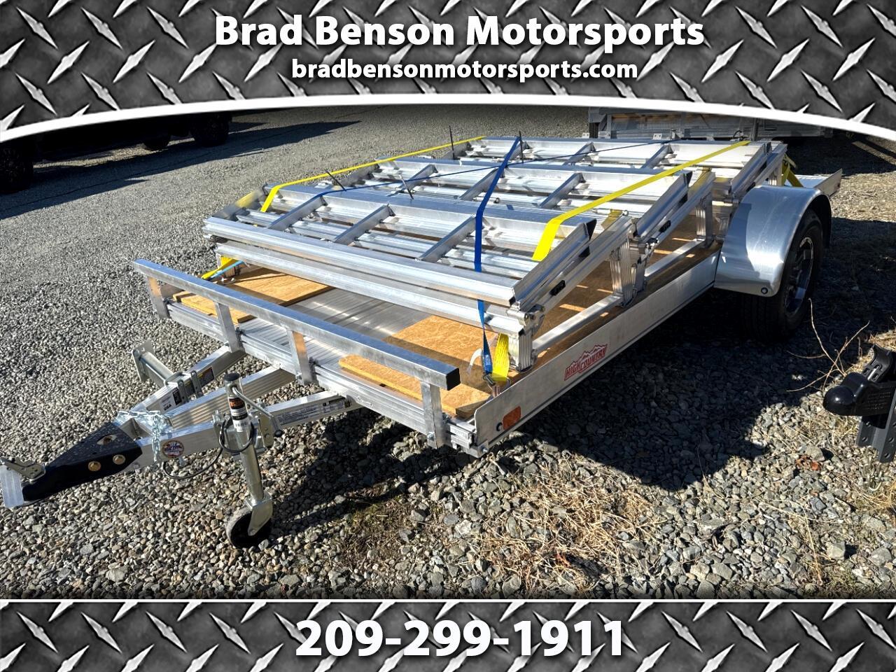 2025 Alcom 6.5x14 All Aluminum Single Axle Utility  ALCOM ALUMINUM UTILITY TRAILER