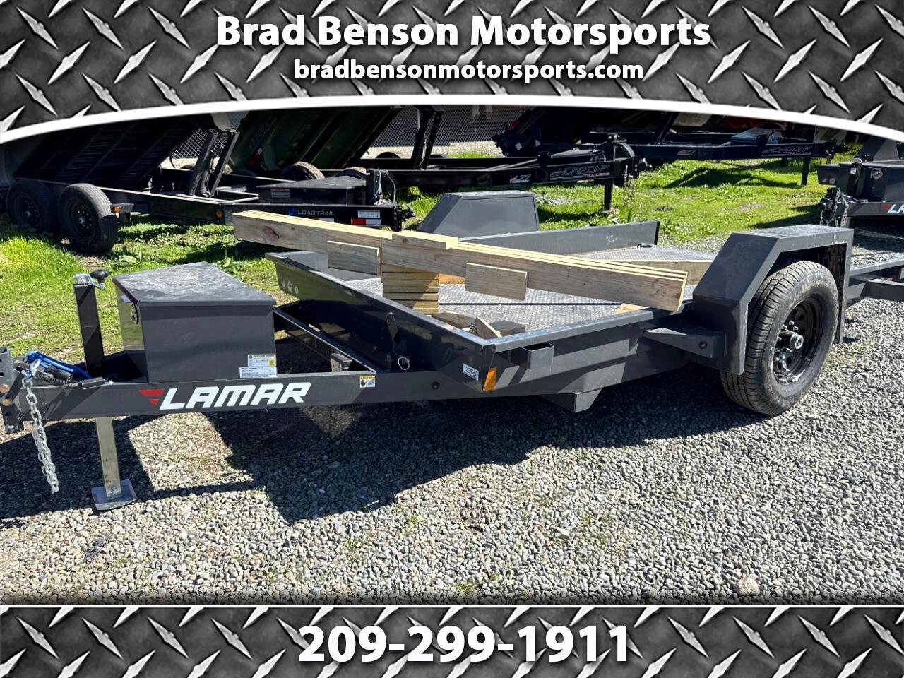 2025 Lamar Equipment Trailer 7X12 7K FULL TILT