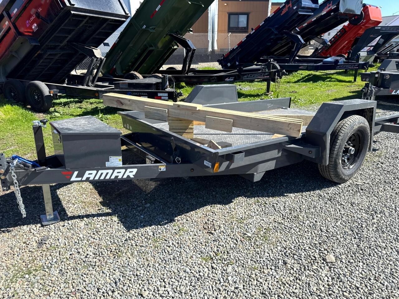 2025 Lamar Equipment Trailer 7X12 7K FULL TILT