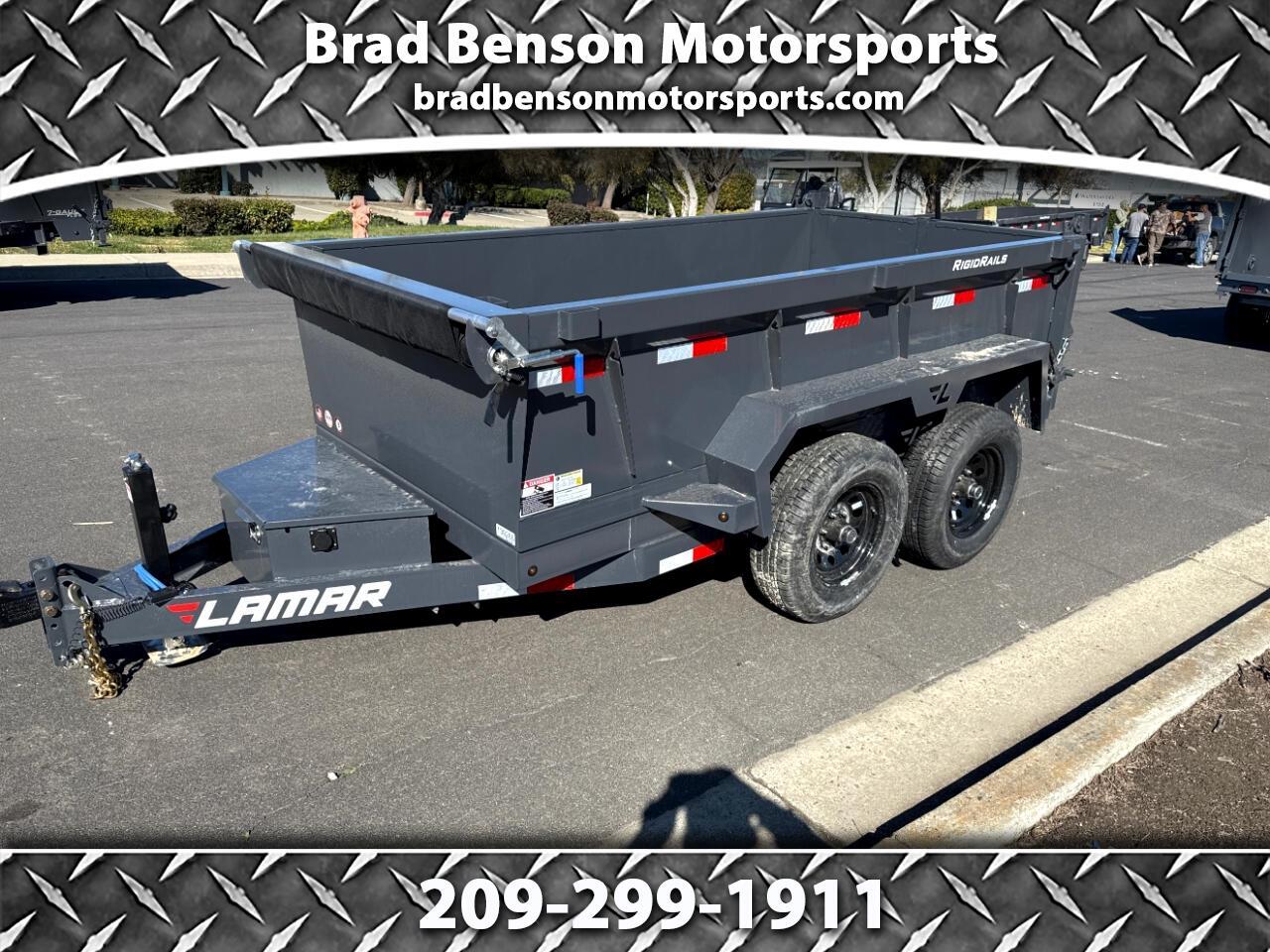 2025 Lamar 10 Foot Dump 10 FOOT DUMP 10K GVWR RAMPS TARP