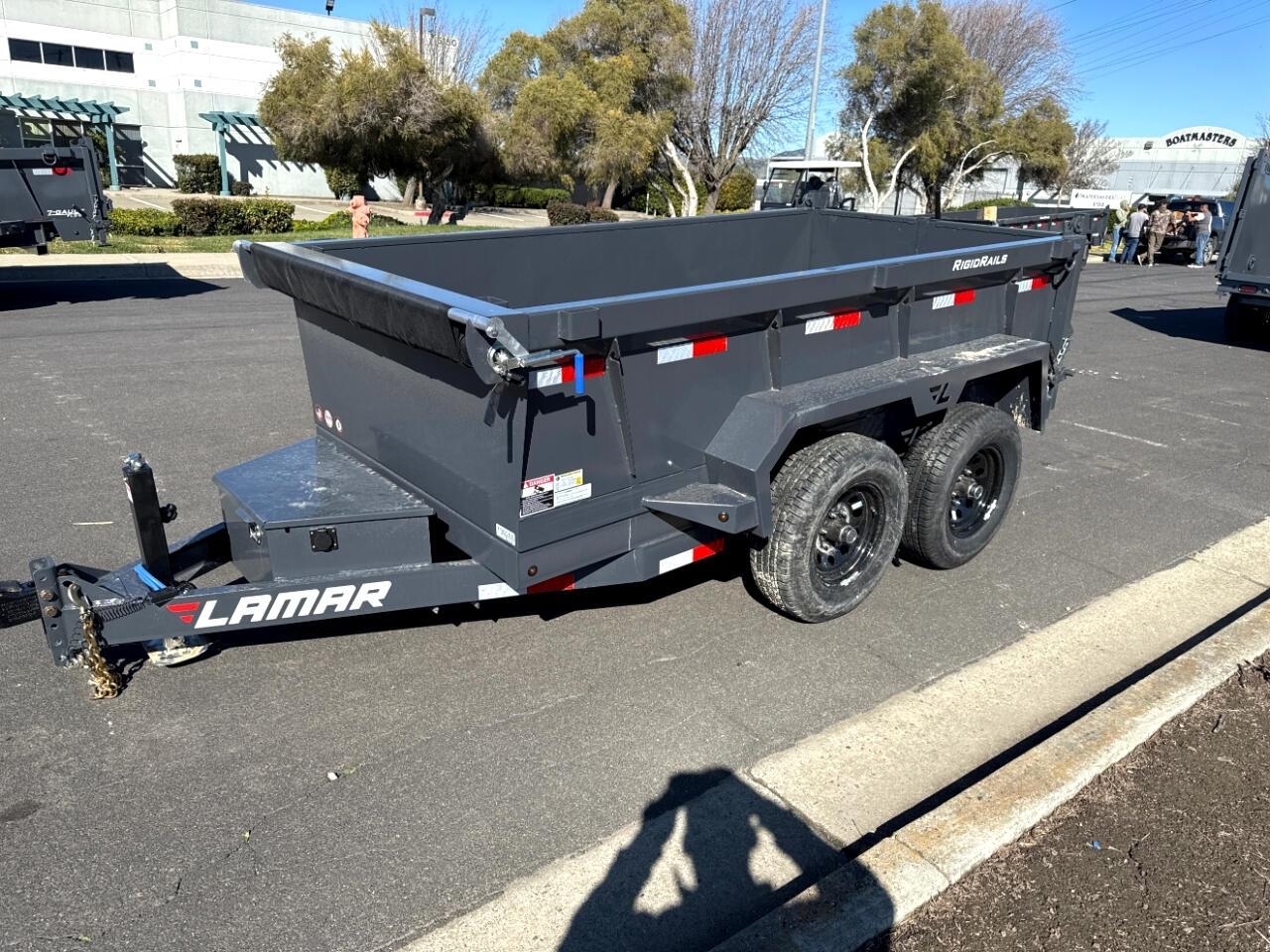 2025 Lamar 10 Foot Dump 10 FOOT DUMP 10K GVWR RAMPS TARP