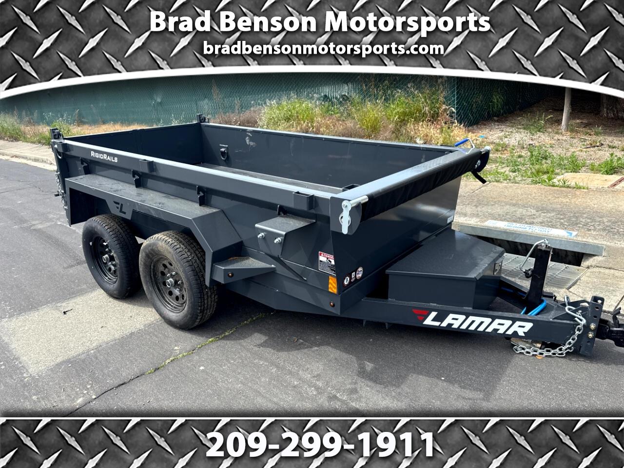 2025 Lamar 10 Foot Dump 10 FOOT DUMP RAMPS TARP