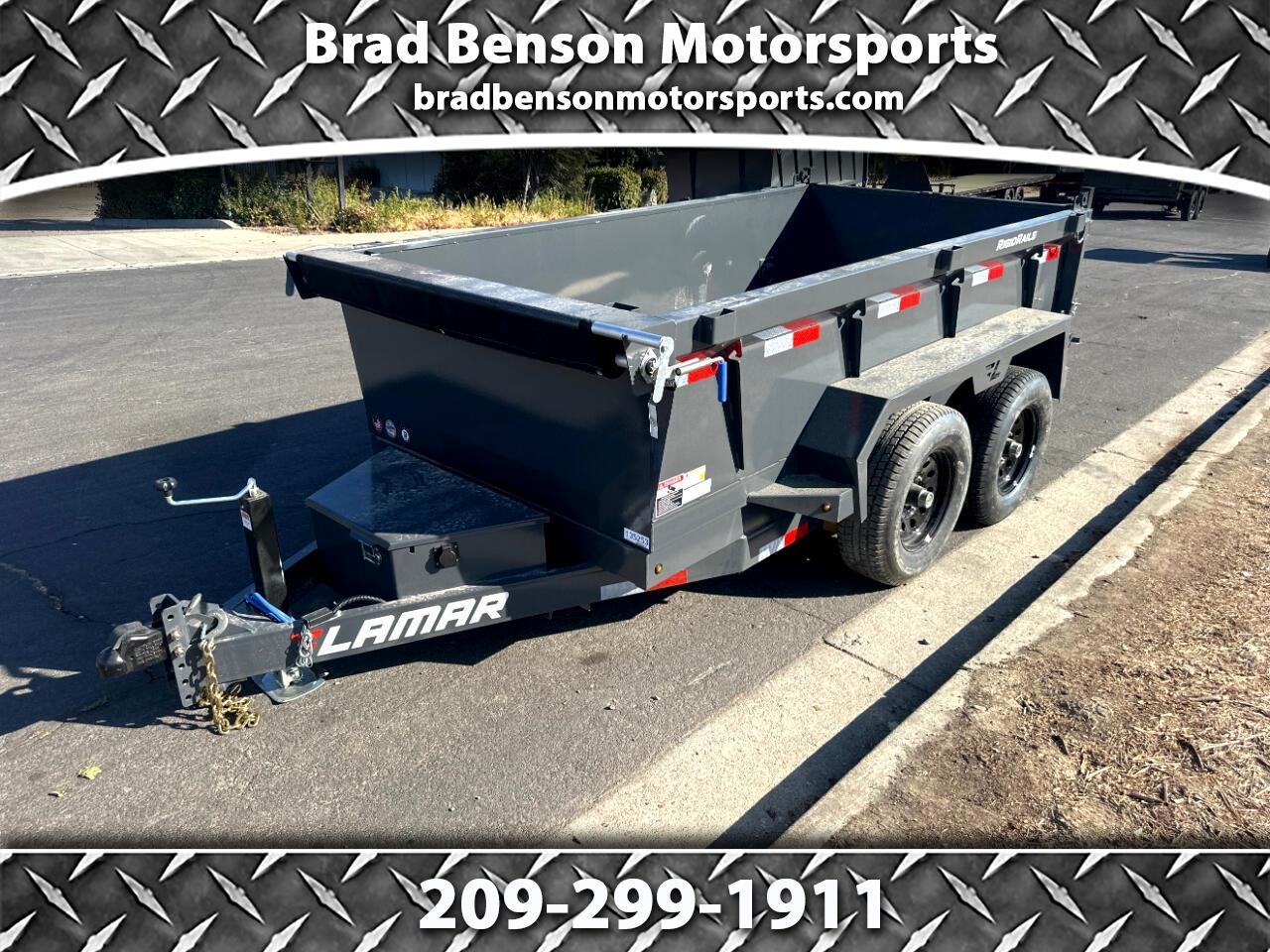 2025 Lamar 10 Foot Dump 10 FOOT DUMP 10K GVWR RAMPS TARP