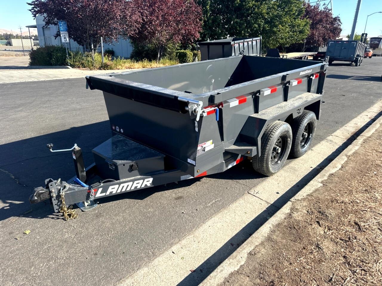 2025 Lamar 10 Foot Dump 10 FOOT DUMP 10K GVWR RAMPS TARP