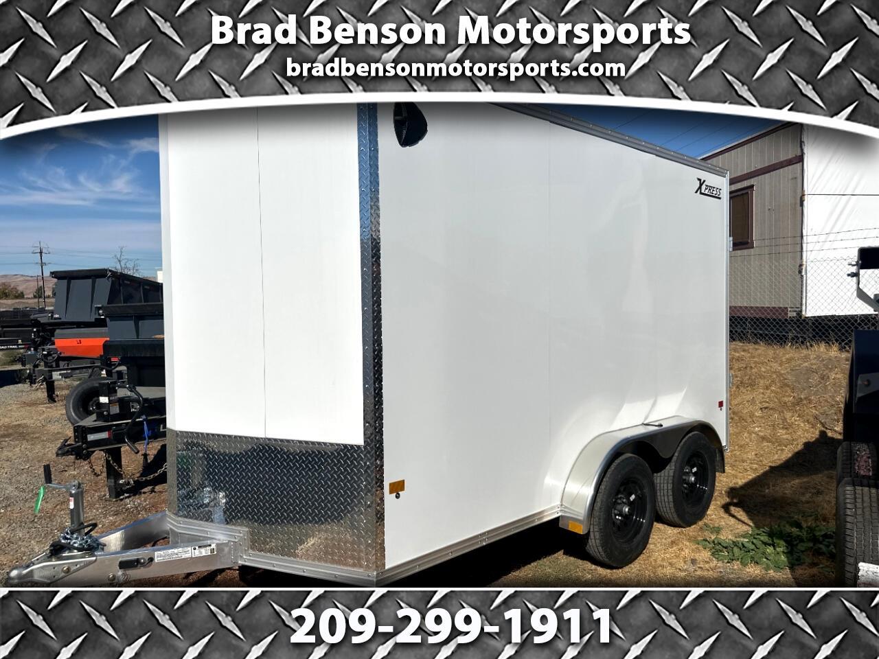 2025 Alcom 7.5 x 14 ALCOM 7X12 EXT HEIGHT ALUMINUM TRAILER