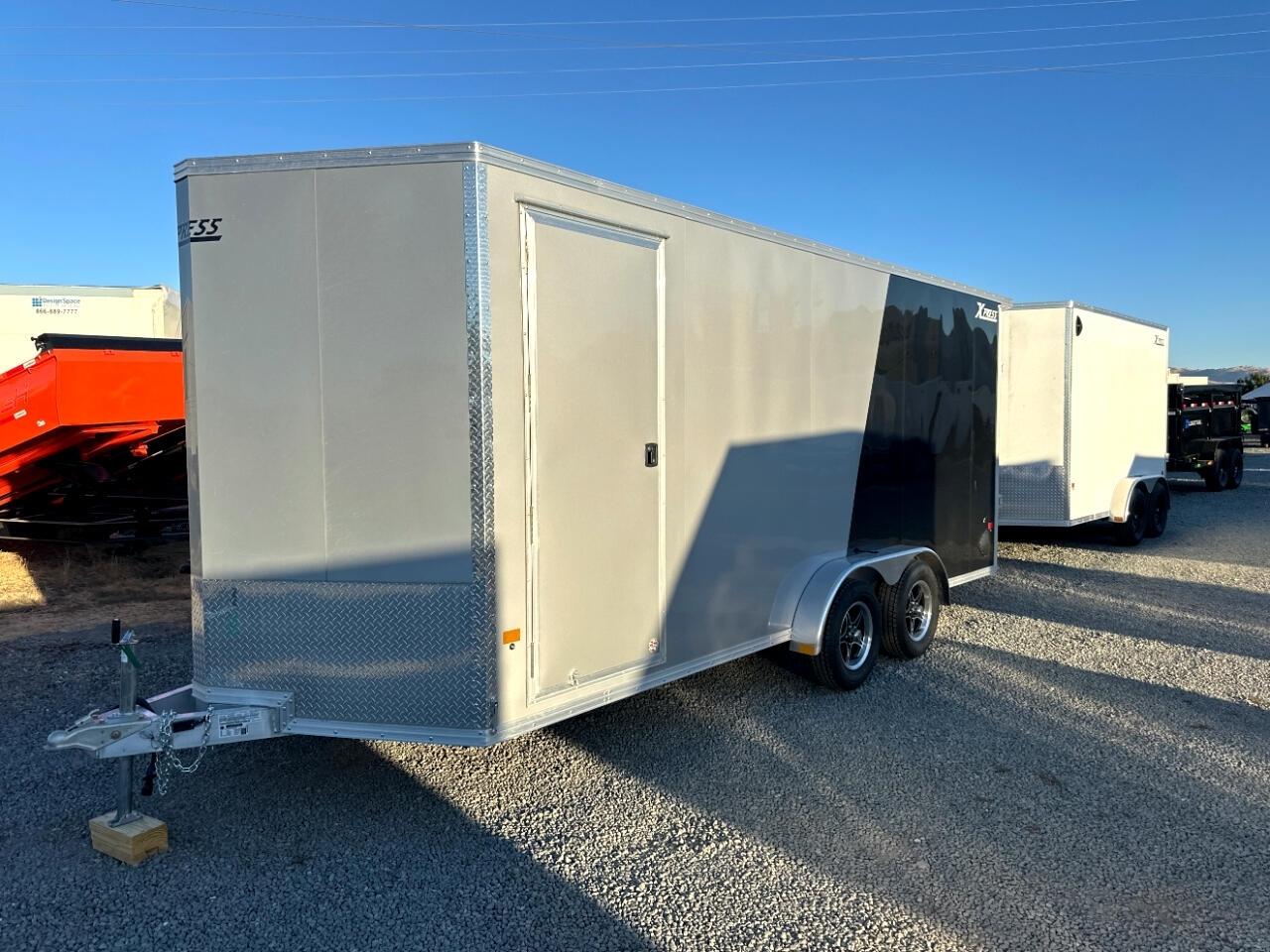 2025 Alcom 8/28 18 FOOT EXT HEIGHT E TRAC REAR CANOPY LOADED