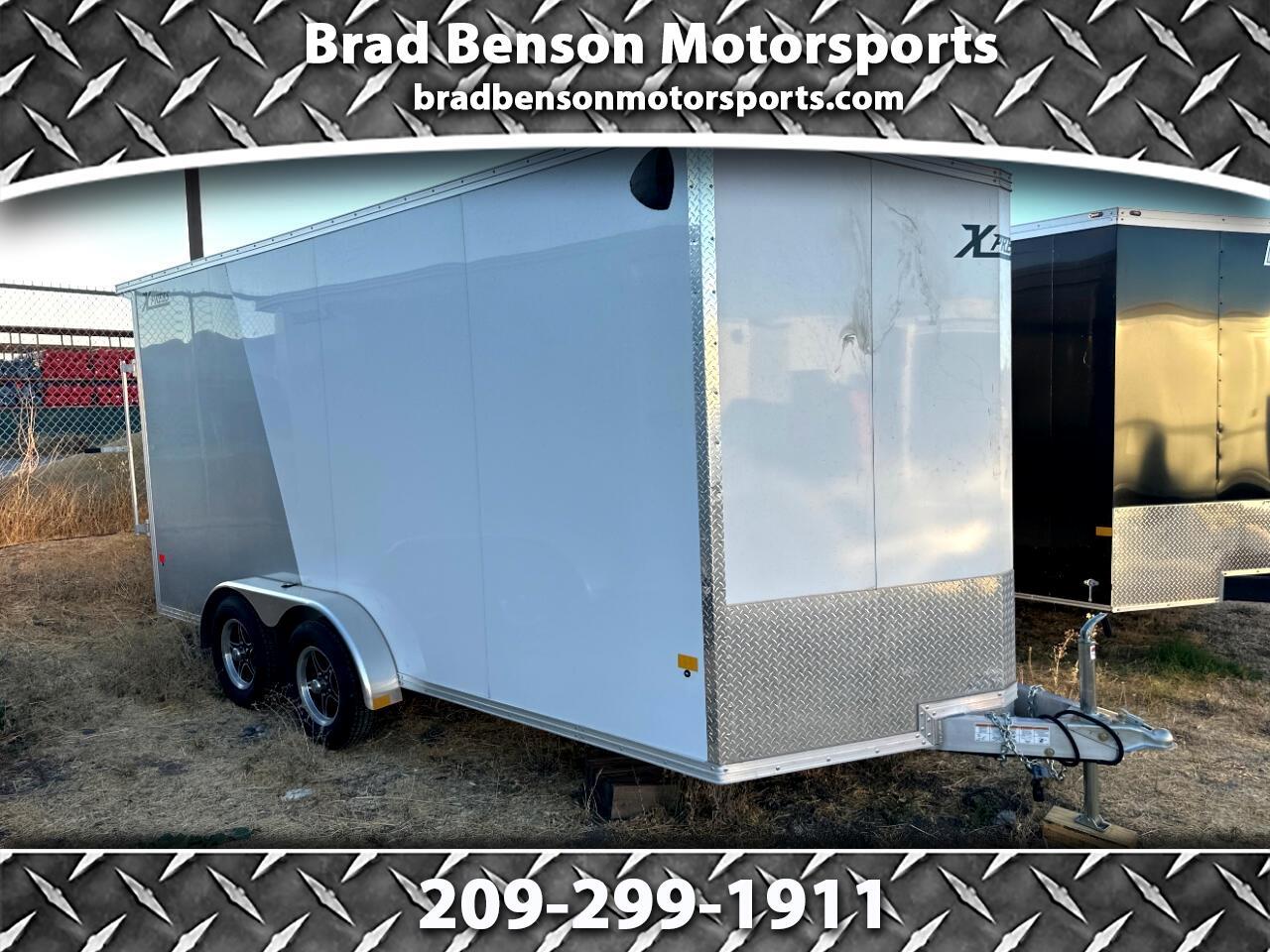 2025 Alcom 7.5 x 16 7,5 X16 EXT HEIGHT E TRAC REAR CANOPY LOADED