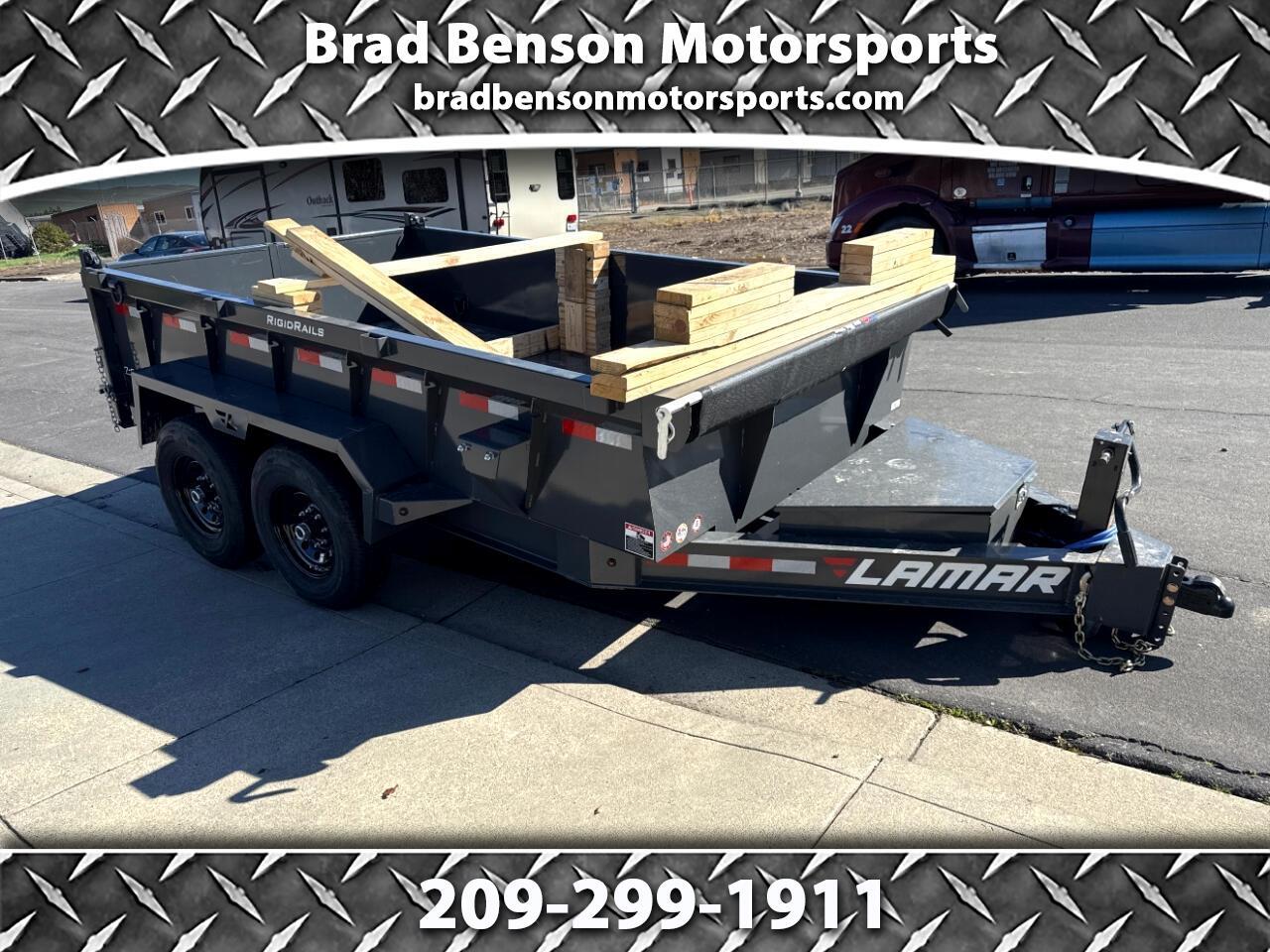 2025 Lamar 12 Foot Dump 12 FOOT DUMP TARP RAMPS