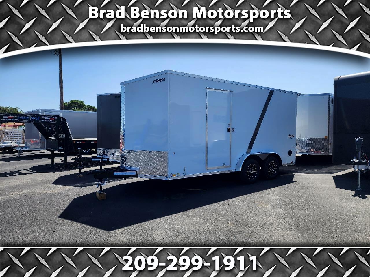 2025 Pace American Journey NEW PACE 7.5X 16 TOP TIER EXT HEIGHT RAMP DOOR