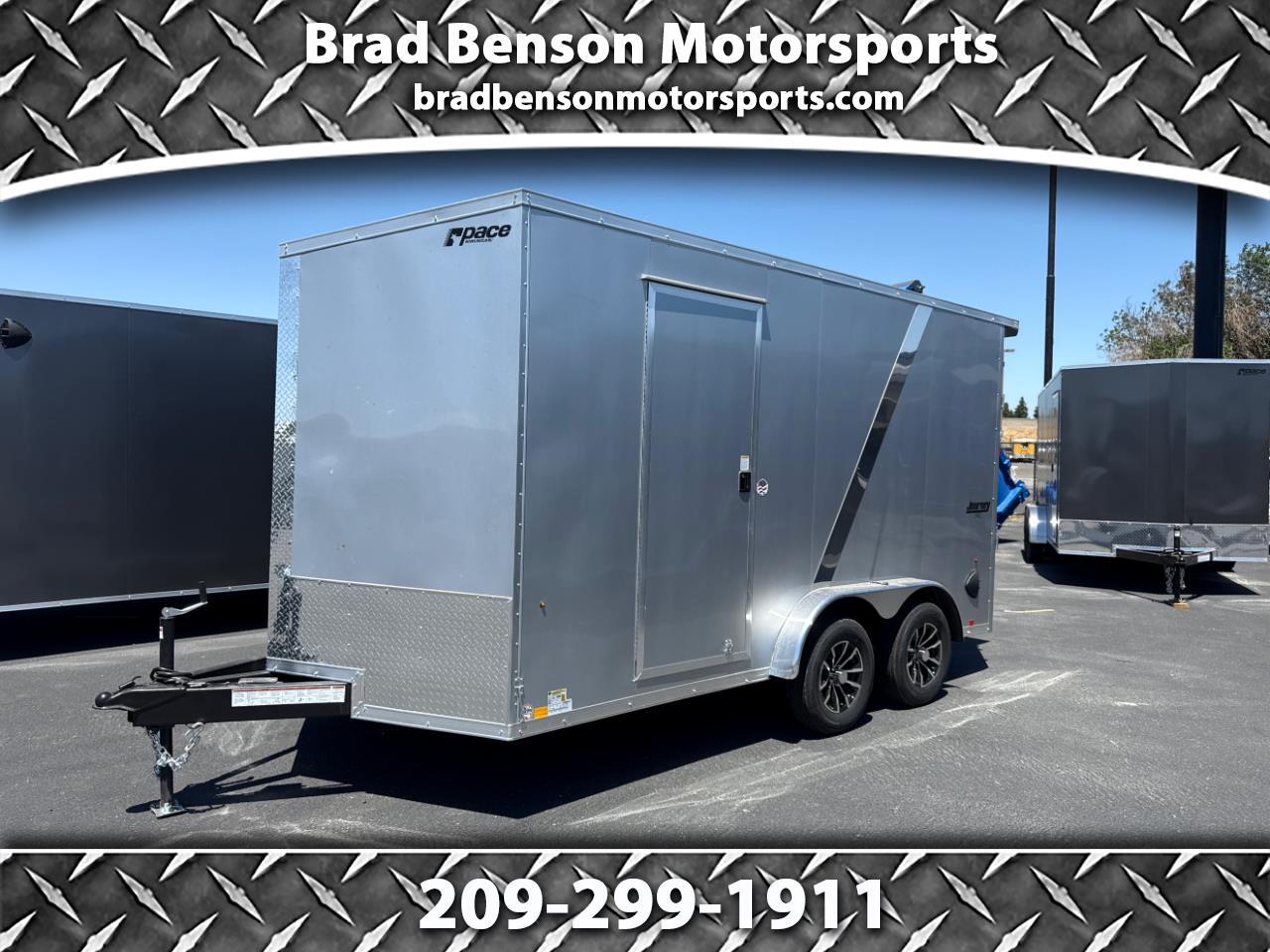 2025 Pace American Journey PACE JOURNEY SE 7.5 X14 V NOSE REAR FLARE LOADED