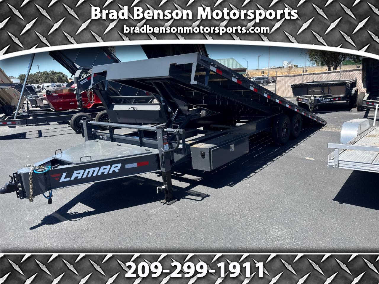 2026 Lamar Equipment Trailer 102X 24 FA FULL HYDRAULIC TILT DECK OVER 14000GVWR
