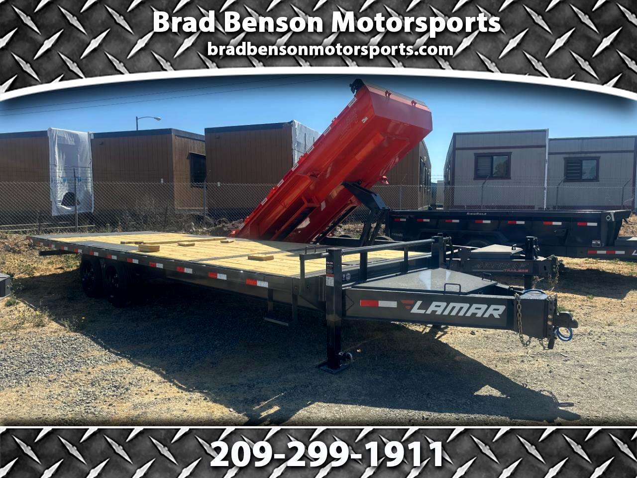 2026 Lamar Equipment Trailer 102X 24 FA FULL HYDRAULIC DECK OVER TILT 16000GVWR