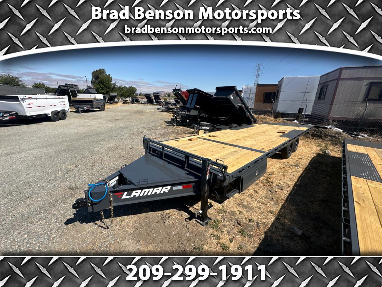 2026 Lamar Equipment Trailer 102 X26 FA FULL HYDRAULIC TILT DECK OVER 14000 GVW