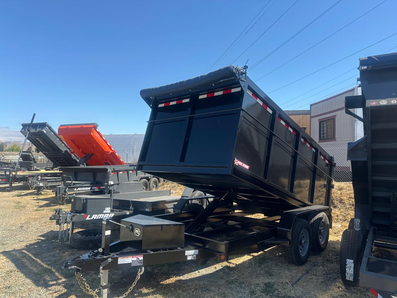 2025 Dump Trailers HDL510SA3 NEW 5 STAR DUMP TRAILER 6X12 4 FOOT SIDES