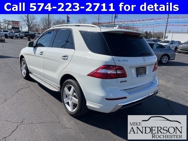 Mercedes-Benz M-Class 4MATIC 4dr ML 550 2013