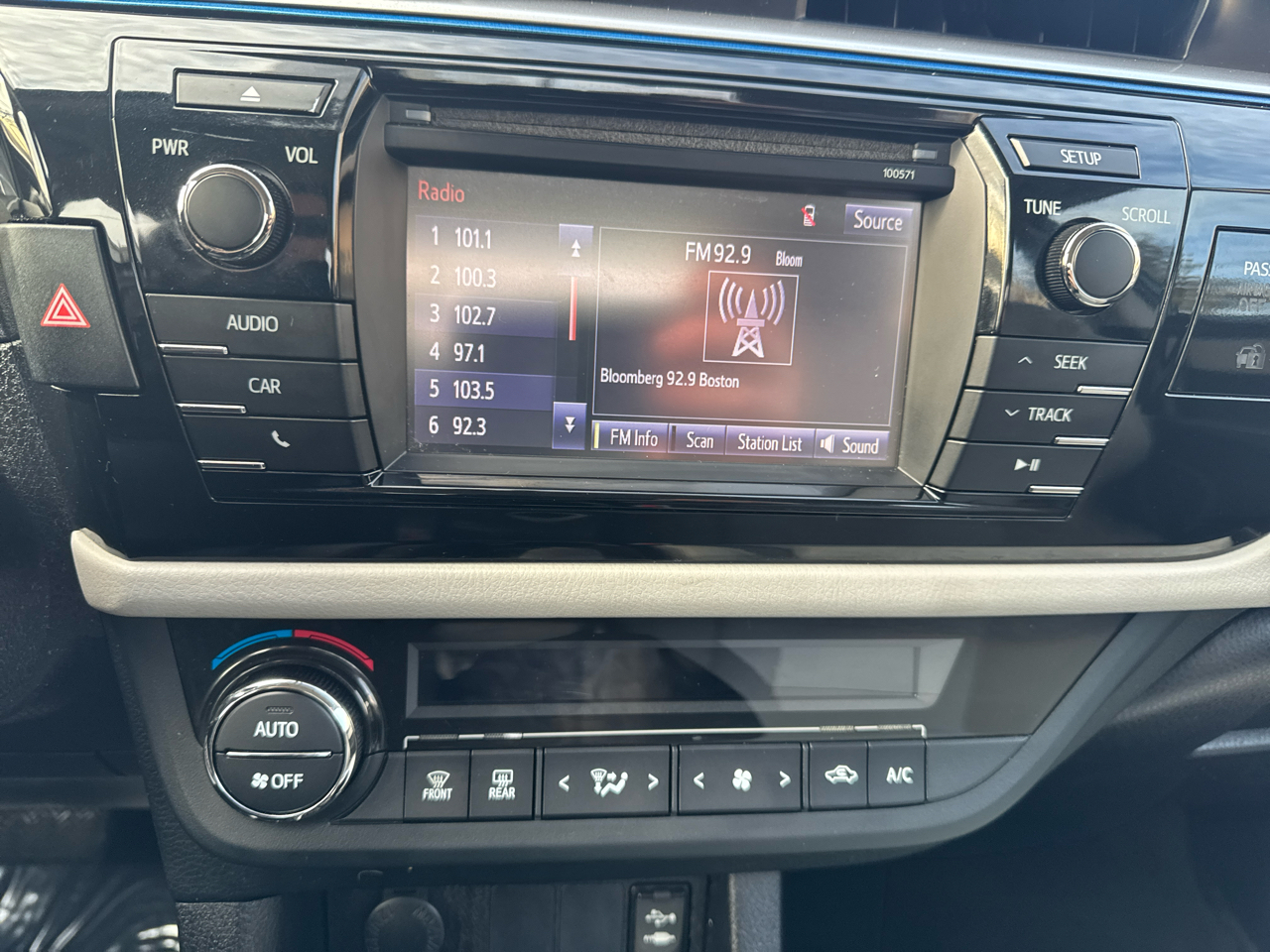 Toyota Corolla  2016