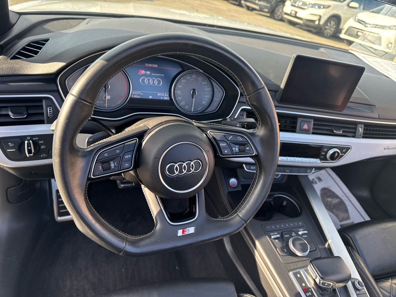 Audi S5 Cabriolet  2018