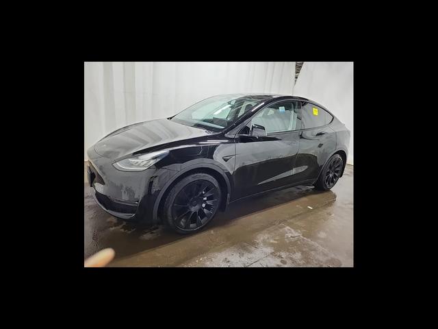 Black 2021 Tesla Model Y Long Range AWD SUV / Crossover All-Wheel Drive Continuously Variable Transmission