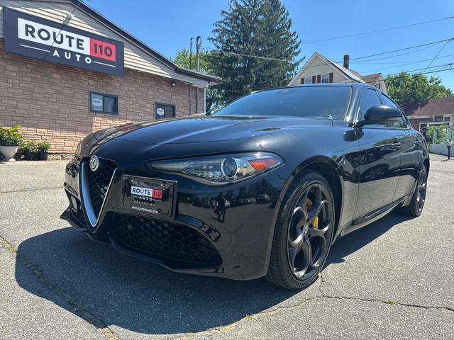 Black 2020 Alfa Romeo Giulia Ti AWD Sedan All-Wheel Drive Automatic