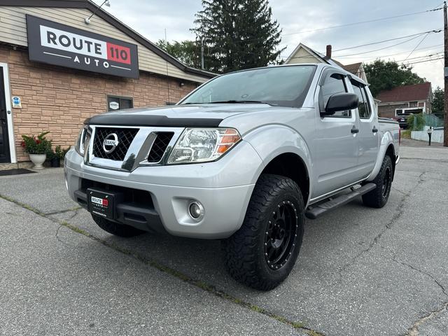 Silver 2016 Nissan Frontier Pickup Truck Four-Wheel Drive Automatic