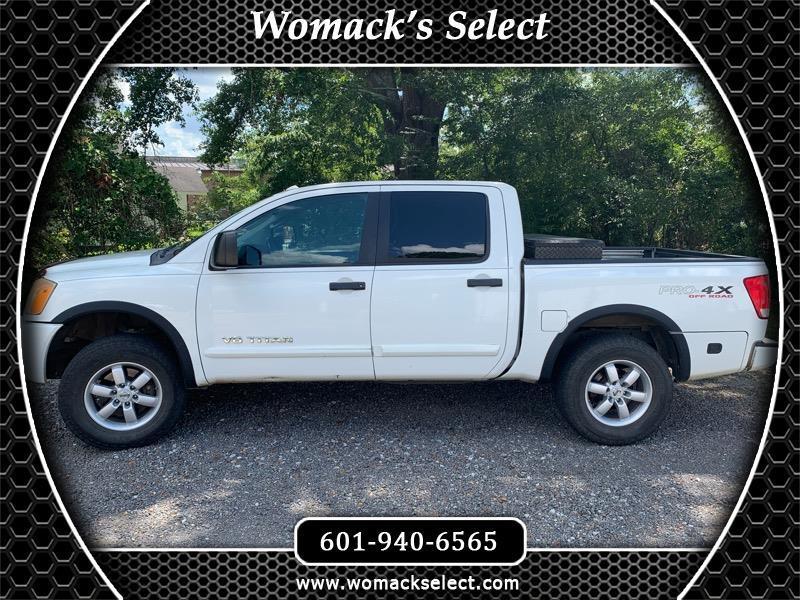 Used 2010 Nissan Titan 4WD Crew Cab SWB PRO4X for Sale in Ridgeland MS