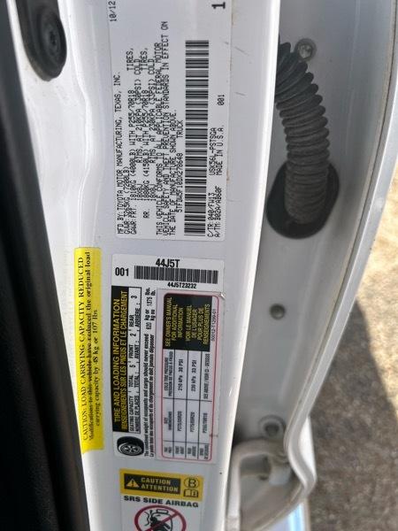 Toyota Tundra SR DblCab 4WD 5.7L V8 2013