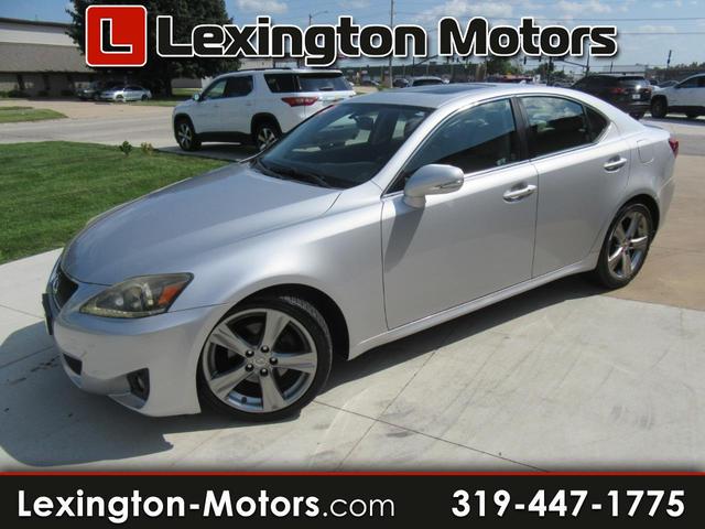 Silver 2011 Lexus IS Sedan Rear-Wheel Drive Automatic
