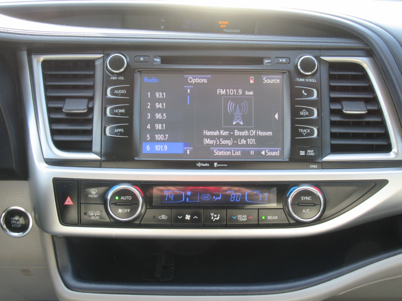 Toyota Highlander XLE 2015