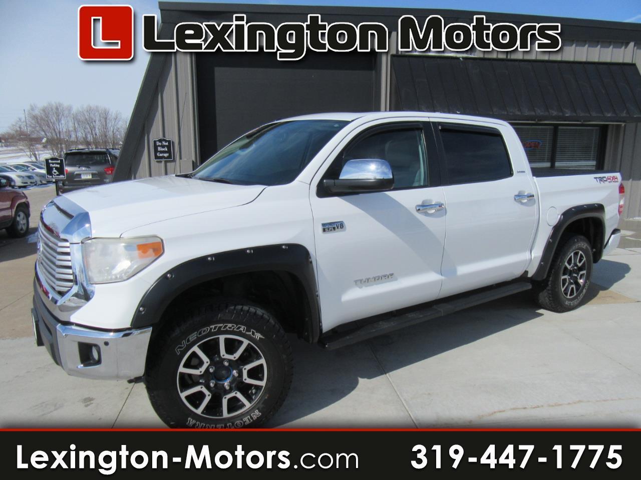 Toyota Tundra Limited 5.7L FFV CrewMax 4WD 2017