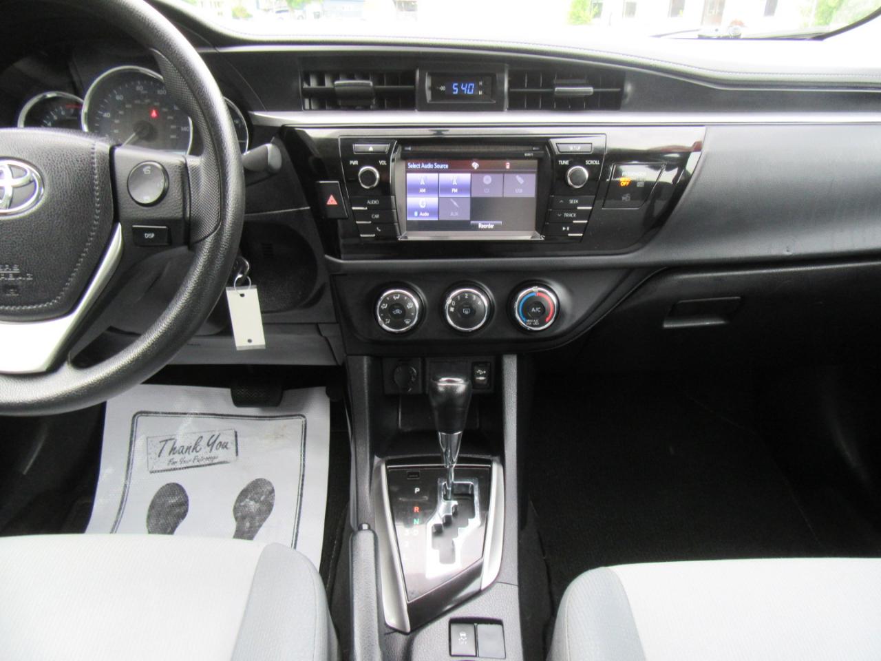 Toyota Corolla L 2016