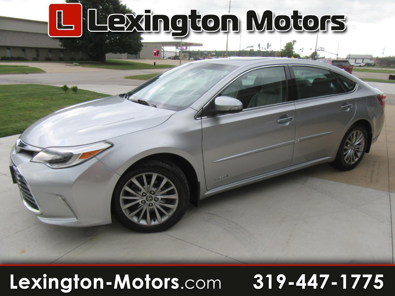 Toyota Avalon Hybrid Limited 2016