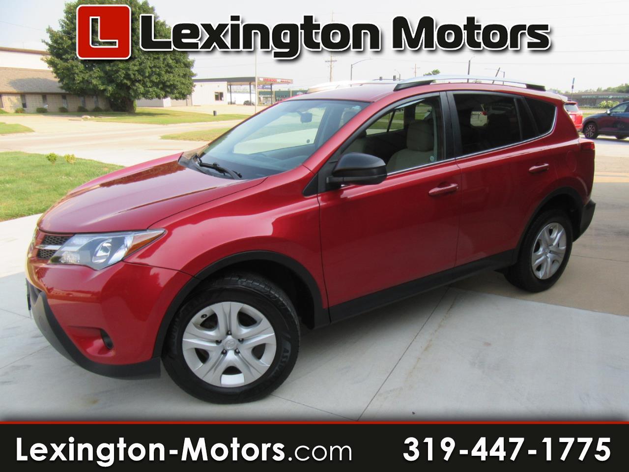 Toyota RAV4 LE AWD 2013