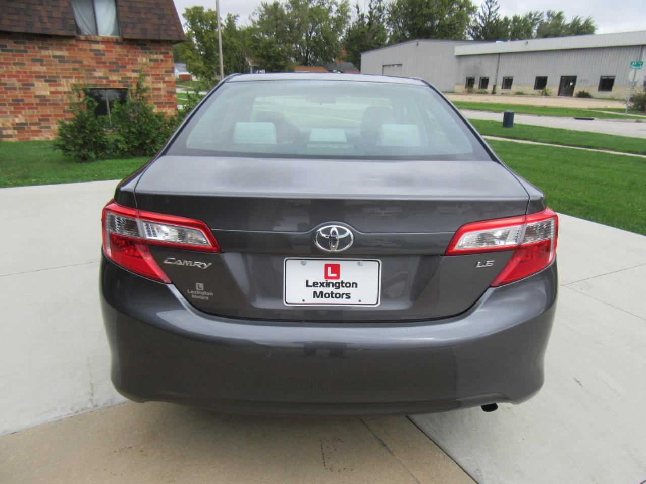 Toyota Camry LE 2013