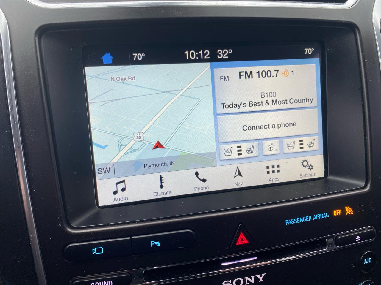 Ford Explorer Sport 4D SUV 4WD 2018