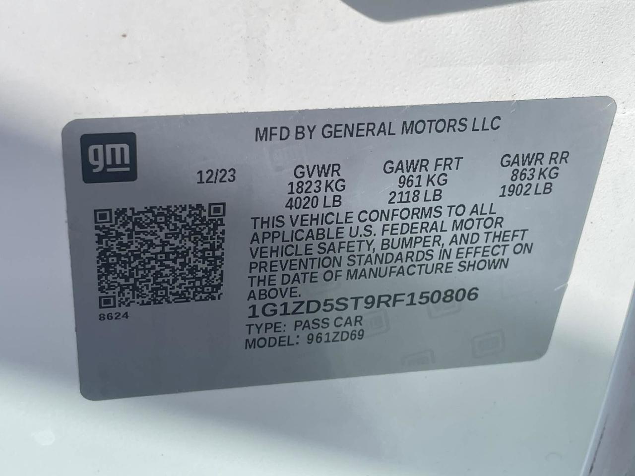 Chevrolet Malibu 1LT 2024