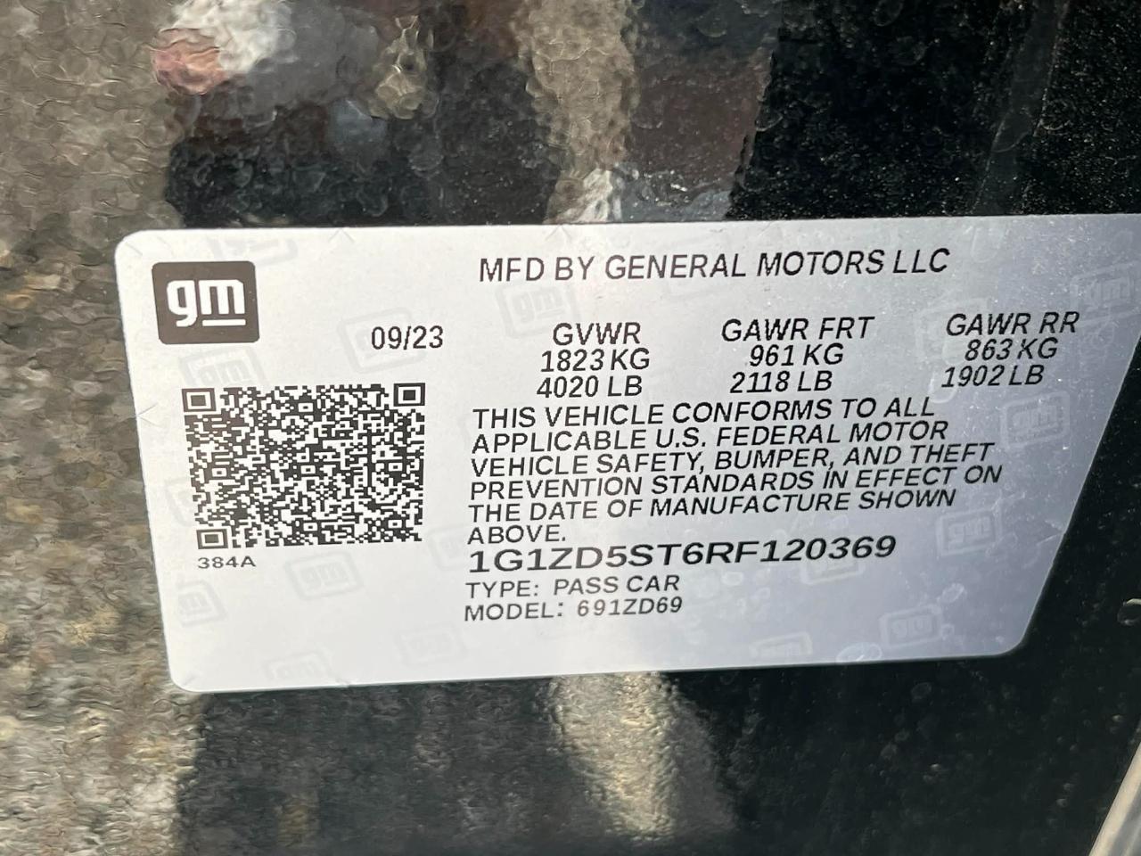 Chevrolet Malibu 1LT 2024