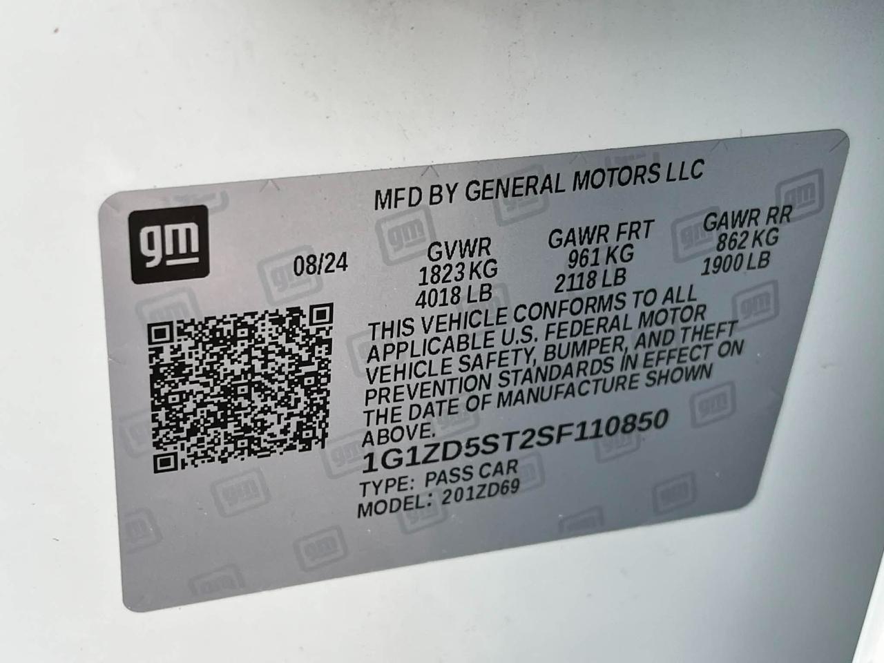 Chevrolet Malibu 1LT 2025