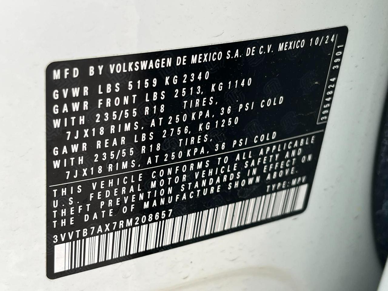 Volkswagen Tiguan Wolfsburg Edition 2024